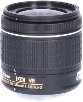 Nikon Tweedehands Nikon AF-P DX 18-55mm f/3.5-5.6G VR CM4825 Zwart