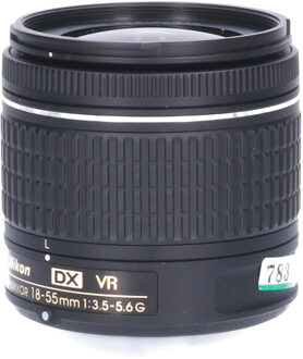 Nikon Tweedehands Nikon AF-P DX 18-55mm f/3.5-5.6G VR CM7837 Zwart