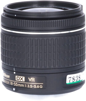 Nikon Tweedehands Nikon AF-P DX 18-55mm f/3.5-5.6G VR CM7838 Zwart
