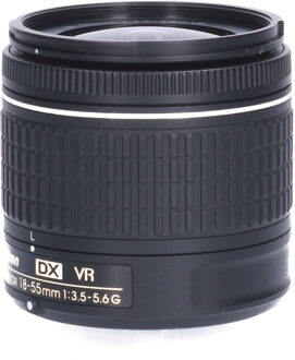 Nikon Tweedehands Nikon AF-P DX 18-55mm f/3.5-5.6G VR CM8001 Zwart