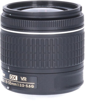 Nikon Tweedehands Nikon AF-P DX 18-55mm f/3.5-5.6G VR CM8935 Zwart