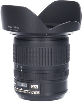 Nikon Tweedehands Nikon AF-S 10-24mm f/3.5-4.5G ED DX CM3837 Zwart