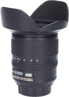 Nikon Tweedehands Nikon AF-S 10-24mm f/3.5-4.5G ED DX CM5580 Zwart