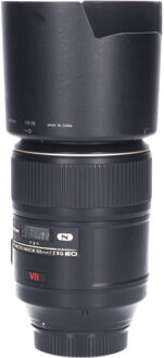 Nikon Tweedehands Nikon AF-S 105mm f/2.8G IF ED VR Micro CM0533 Zwart
