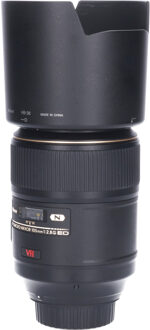 Nikon Tweedehands Nikon AF-S 105mm f/2.8G IF ED VR Micro CM1486 Zwart