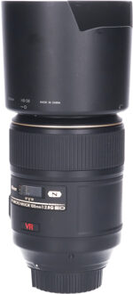 Nikon Tweedehands Nikon AF-S 105mm f/2.8G IF ED VR Micro CM2324 Zwart
