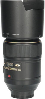Nikon Tweedehands Nikon AF-S 105mm f/2.8G IF ED VR Micro CM4602 Zwart