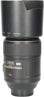 Nikon Tweedehands Nikon AF-S 105mm f/2.8G IF ED VR Micro CM5606 Zwart