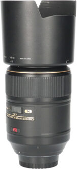 Nikon Tweedehands Nikon AF-S 105mm f/2.8G IF ED VR Micro CM5866 Zwart