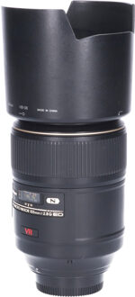 Nikon Tweedehands Nikon AF-S 105mm f/2.8G IF ED VR Micro CM6436 Zwart