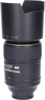 Nikon Tweedehands Nikon AF-S 105mm f/2.8G IF ED VR Micro CM6533 Zwart