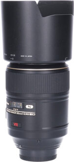 Nikon Tweedehands Nikon AF-S 105mm f/2.8G IF ED VR Micro CM6834 Zwart