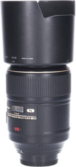 Nikon Tweedehands Nikon AF-S 105mm f/2.8G IF ED VR Micro CM6904 Zwart