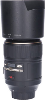 Nikon Tweedehands Nikon AF-S 105mm f/2.8G IF ED VR Micro CM7140 Zwart