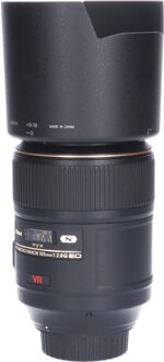 Nikon Tweedehands Nikon AF-S 105mm f/2.8G IF ED VR Micro CM7973 Zwart