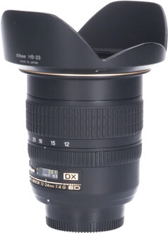 Nikon Tweedehands Nikon AF-S 12-24mm f/4.0G IF ED DX CM3047 Zwart