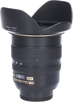 Nikon Tweedehands Nikon AF-S 12-24mm f/4.0G IF ED DX CM5010 Zwart