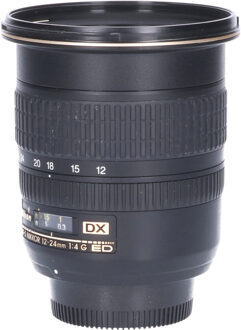 Nikon Tweedehands Nikon AF-S 12-24mm f/4.0G IF ED DX CM6664 Zwart