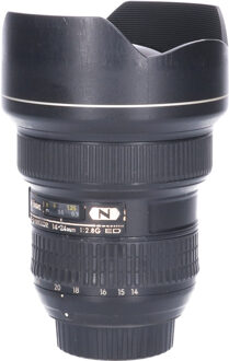 Nikon Tweedehands Nikon AF-S 14-24mm f/2.8G ED CM0210 Zwart