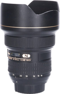 Nikon Tweedehands Nikon AF-S 14-24mm f/2.8G ED CM2250 Zwart
