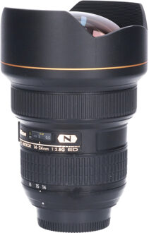 Nikon Tweedehands Nikon AF-S 14-24mm f/2.8G ED CM3108 Zwart