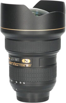 Nikon Tweedehands Nikon AF-S 14-24mm f/2.8G ED CM4555 Zwart