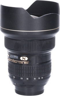 Nikon Tweedehands Nikon AF-S 14-24mm f/2.8G ED CM4846 Zwart