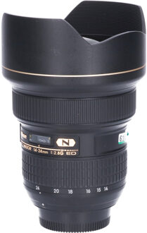 Nikon Tweedehands Nikon AF-S 14-24mm f/2.8G ED CM6162 Zwart