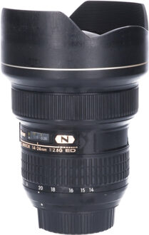 Nikon Tweedehands Nikon AF-S 14-24mm f/2.8G ED CM7555 Zwart