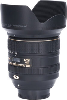 Nikon Tweedehands Nikon AF-S 16-80mm f/2.8-4.0 ED VR DX CM2950 Zwart