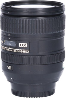 Nikon Tweedehands Nikon AF-S 16-85mm f/3.5-5.6G ED VR DX CM7625 Zwart