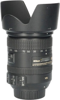 Nikon Tweedehands Nikon AF-S 18-200mm f/3.5-5.6G DX IF ED VR II CM5760 Zwart