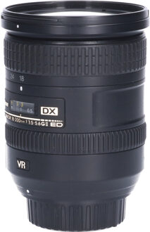 Nikon Tweedehands Nikon AF-S 18-200mm f/3.5-5.6G DX IF ED VR II CM8369 Zwart
