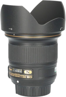 Nikon Tweedehands Nikon AF-S 20mm f/1.8G ED FX CM6458 Zwart