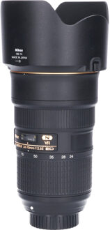 Nikon Tweedehands Nikon AF-S 24-70mm f/2.8E ED VR CM0689 Zwart