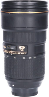 Nikon Tweedehands Nikon AF-S 24-70mm f/2.8E ED VR CM3715 Zwart