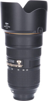 Nikon Tweedehands Nikon AF-S 24-70mm f/2.8E ED VR CM5633 Zwart
