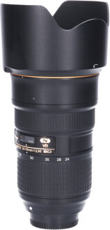 Nikon Tweedehands Nikon AF-S 24-70mm f/2.8E ED VR CM5642 Zwart