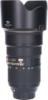 Nikon Tweedehands Nikon AF-S 24-70mm f/2.8E ED VR CM6617 Zwart