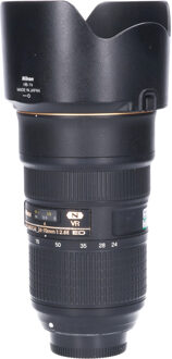 Nikon Tweedehands Nikon AF-S 24-70mm f/2.8E ED VR CM7557 Zwart