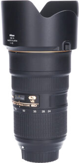Nikon Tweedehands Nikon AF-S 24-70mm f/2.8E ED VR CM7945 Zwart
