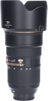 Nikon Tweedehands Nikon AF-S 24-70mm f/2.8E ED VR CM8489 Zwart
