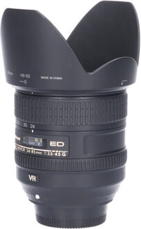 Nikon Tweedehands Nikon AF-S 24-85mm f/3.5-4.5 ED VR CM3676 Zwart