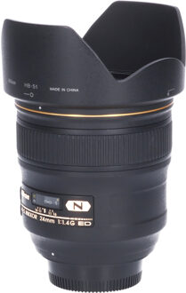 Nikon Tweedehands Nikon AF-S 24mm f/1.4G ED CM6184 Zwart