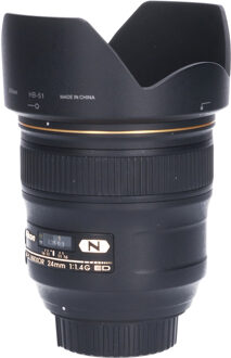 Nikon Tweedehands Nikon AF-S 24mm f/1.4G ED CM8295 Zwart