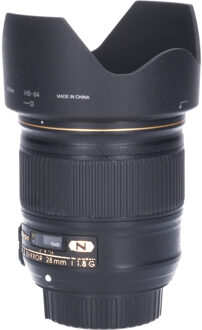 Nikon Tweedehands Nikon AF-S 28mm f/1.8G ED CM7009 Zwart