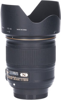 Nikon Tweedehands Nikon AF-S 28mm f/1.8G ED CM8914 Zwart