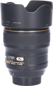 Nikon Tweedehands Nikon AF-S 35mm f/1.4G CM1682 Zwart