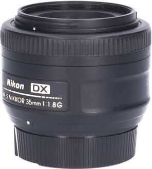 Nikon Tweedehands Nikon AF-S 35mm f/1.8G DX CM0588 Zwart