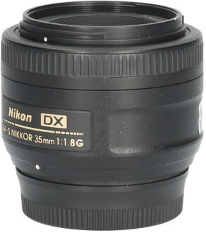 Nikon Tweedehands Nikon AF-S 35mm f/1.8G DX CM4635 Zwart